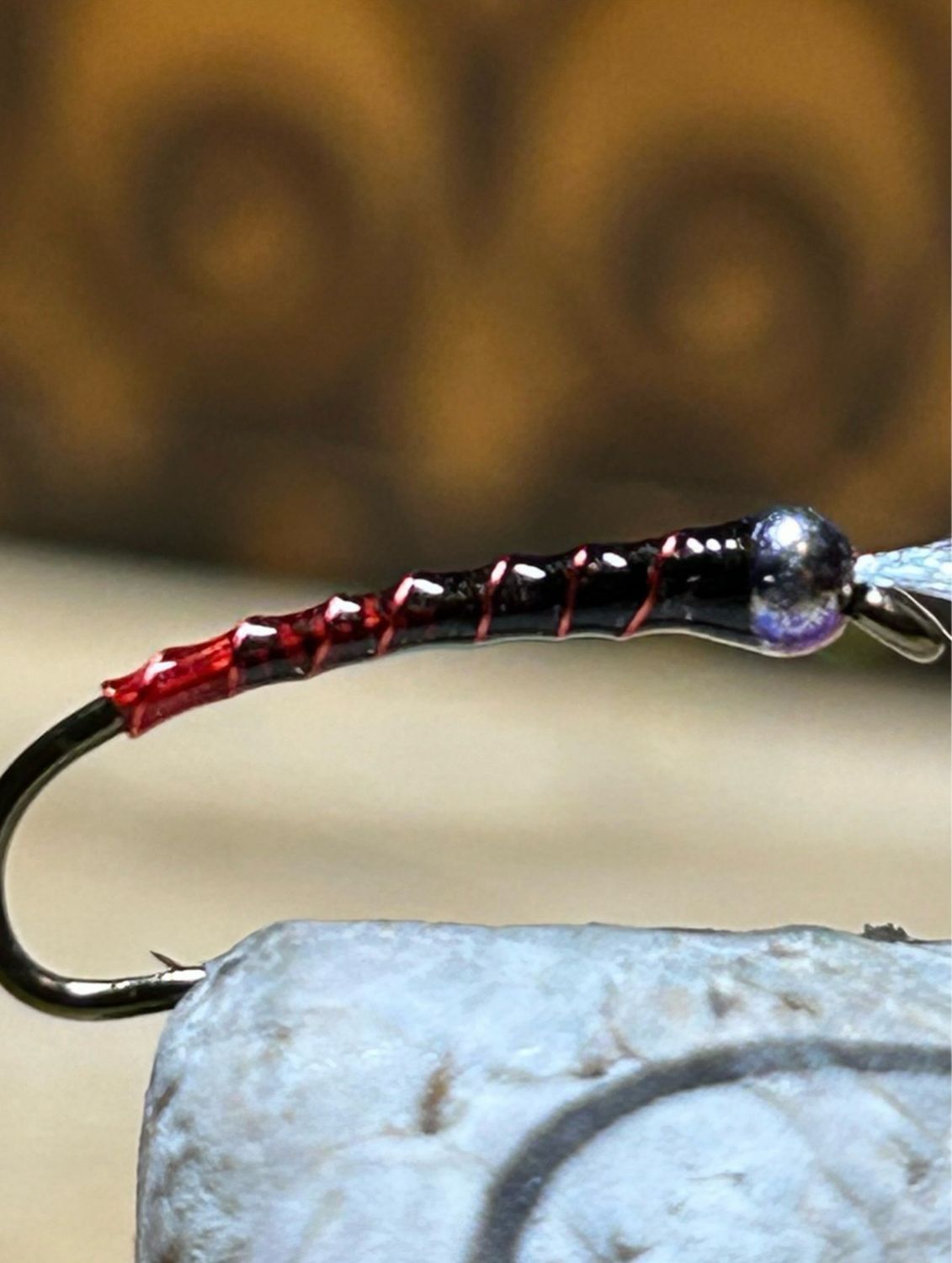 Mud n Blood Chironomid Fly Fishing Flies. Set Of Three. Stillwaters
