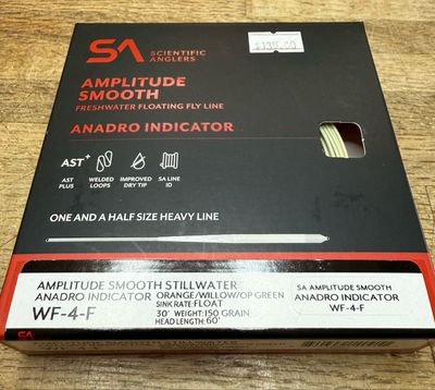 Scientific Anglers Amplitude Smooth Anadro Indicator. WF-4-F