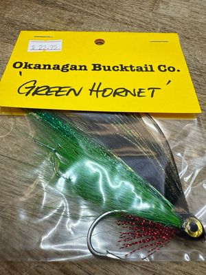 Okanagan Bucktail Company Green Hornet.