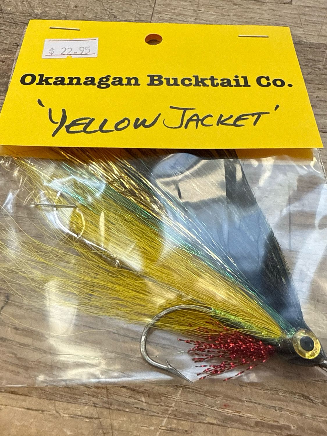 Okanagan Bucktail Company Yellow Jacket