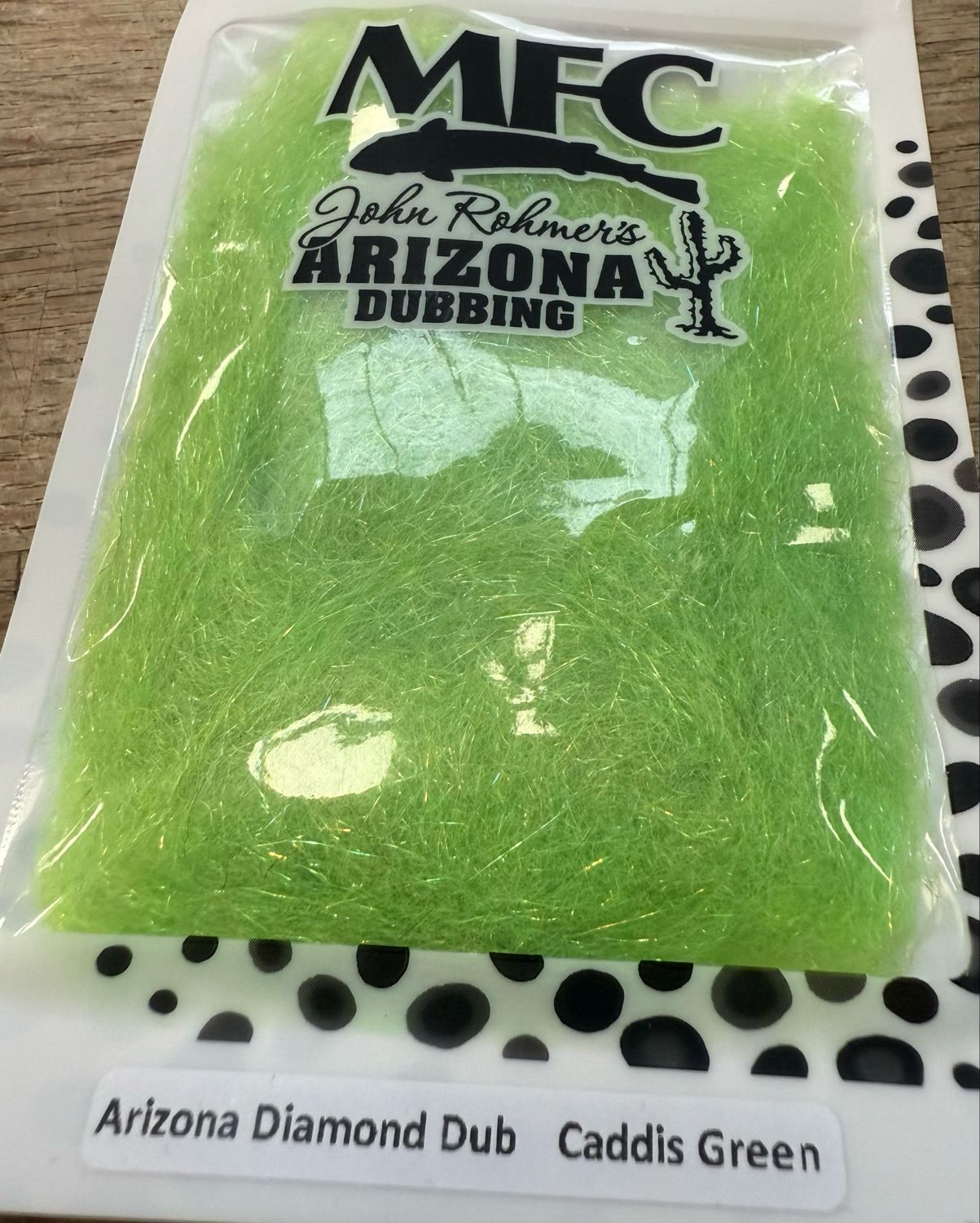 Arizona Diamond Dub Caddis Green