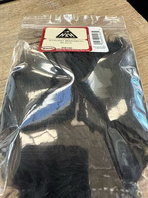 Wapsi Strung Black Marabou 1/4 Ounce Package