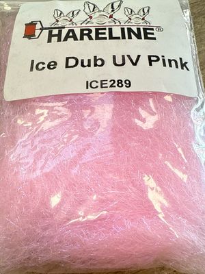 Hareline Ice Dub U.V. Pink