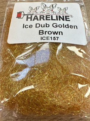 Hareline Ice Dub Golden Brown
