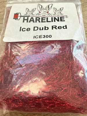 Hareline Ice Dub Red