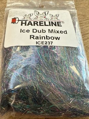 Hareline Ice Dub Mixed Rainbow
