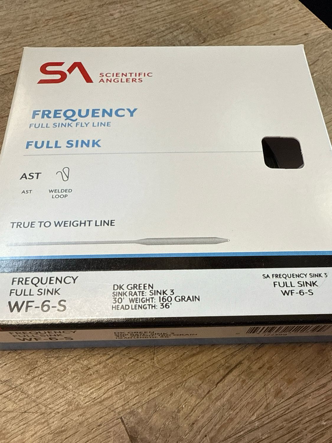 Scientific Anglers Frequency Full Sink Fly Line WF-6-S