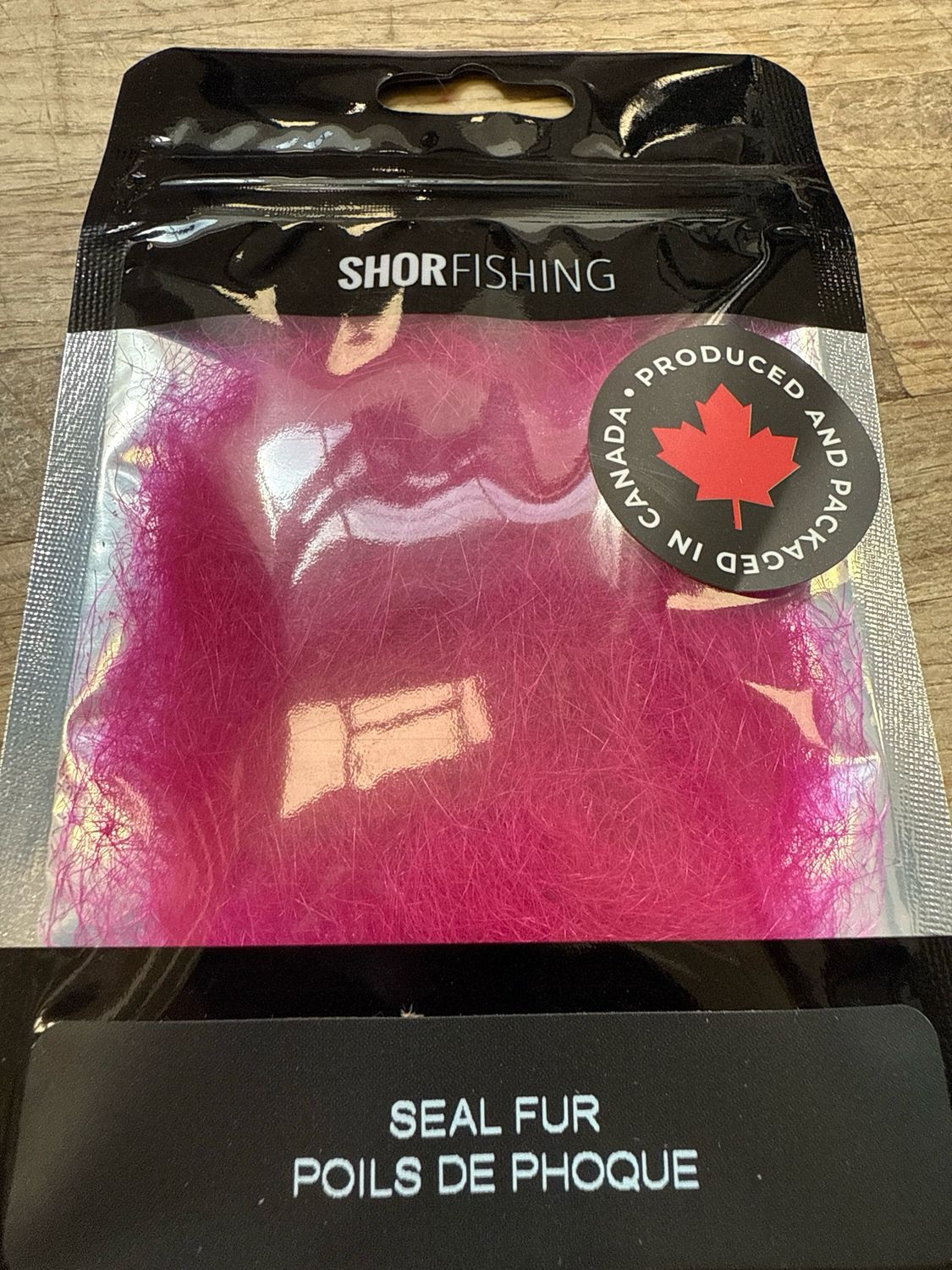 SHOR Fishing Seal Fur Fl. Pink