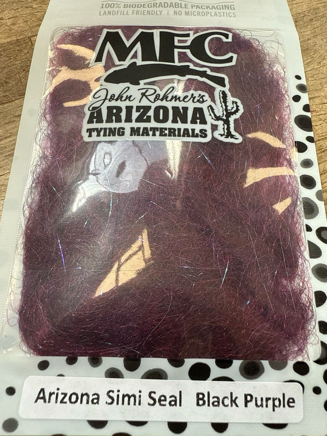 Arizona Simi Seal Dubbing Black Purple