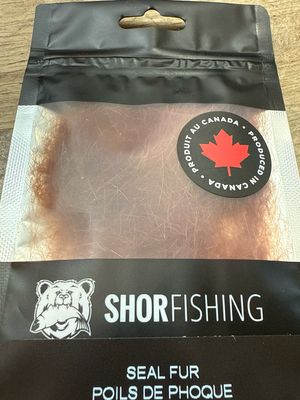 SHOR Fishing Seal Fur Fiery Brown