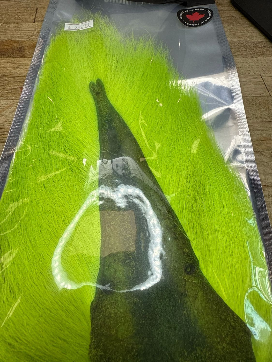 SHOR Bucktail Chartreuse