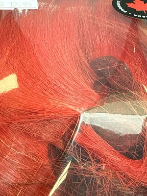SHOR Bucktail Pieces Red / 15 Gram Package
