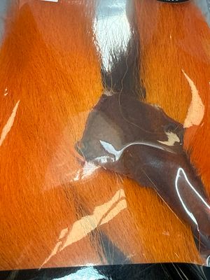 SHOR Bucktail Pieces Orange / 15 Gram Package