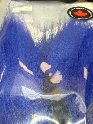 SHOR Bucktail Pieces Royal Blue / 15 Gram Package