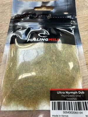 Fulling Mill Ultra Nymph Dubbing Psychedelic Olive