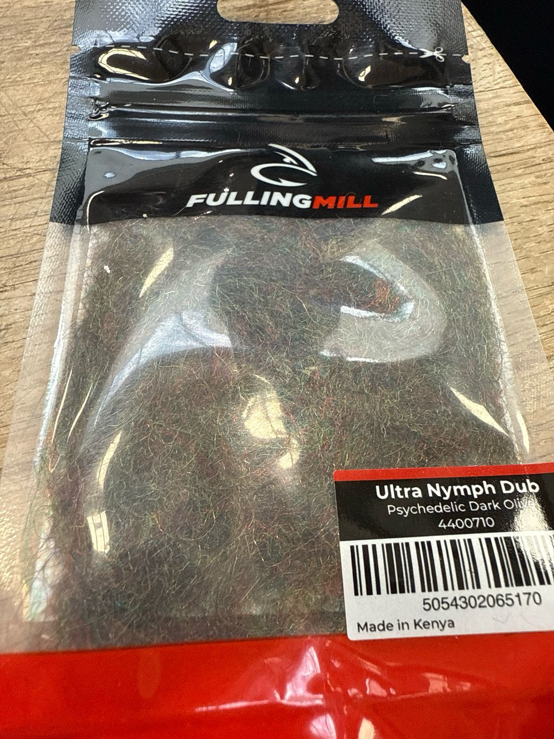 Fulling Mill Ultra Nymph Dubbing Psychedelic Dark Olive
