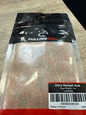 Fulling Mill Ultra Nymph Dubbing Psychedelic Tan