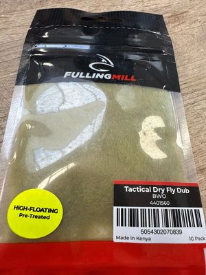 Fulling Mill Tactical Dry Fly Dub B.W.O.