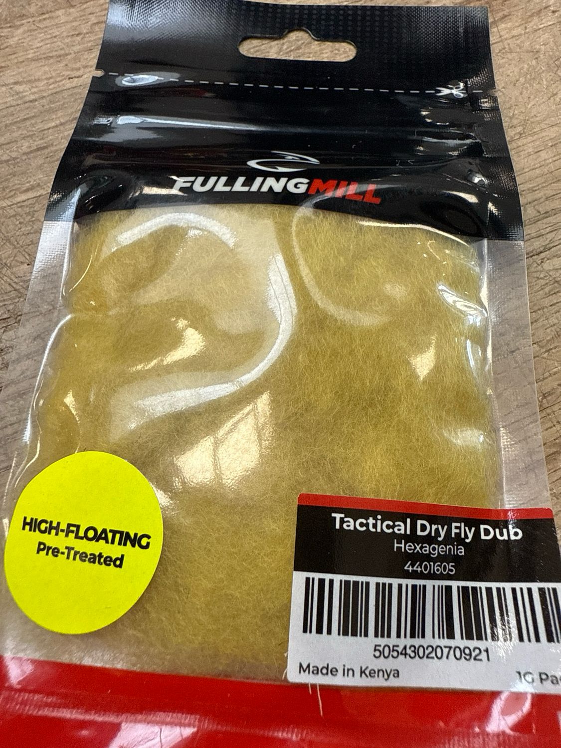 Fulling Mill Tactical Dry Fly Dub Hexagenia