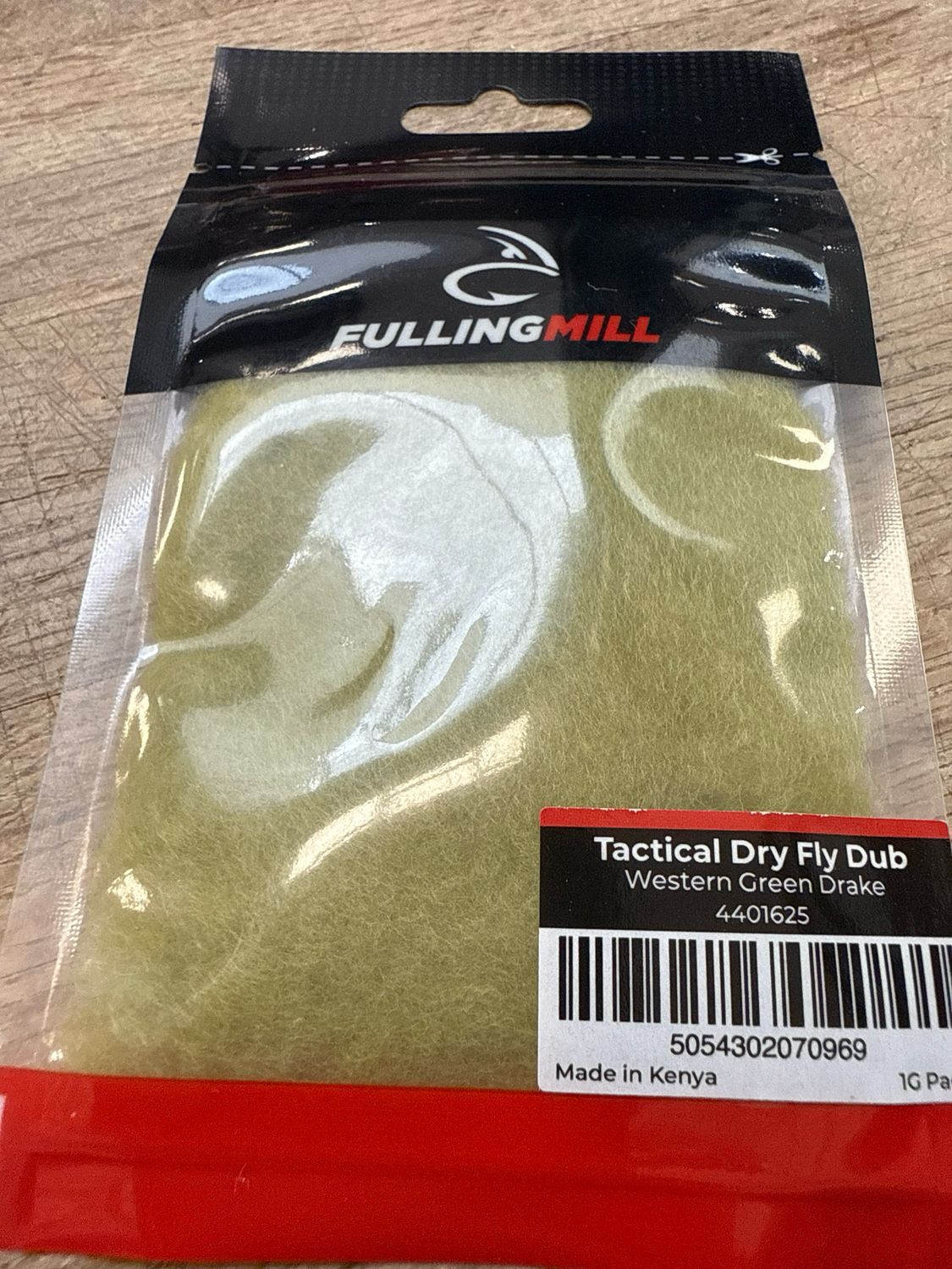 Fulling Mill Tactical Dry Fly Dub Western Green Drake