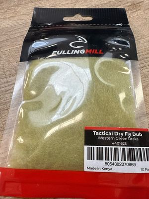 Fulling Mill Tactical Dry Fly Dub Western Green Drake