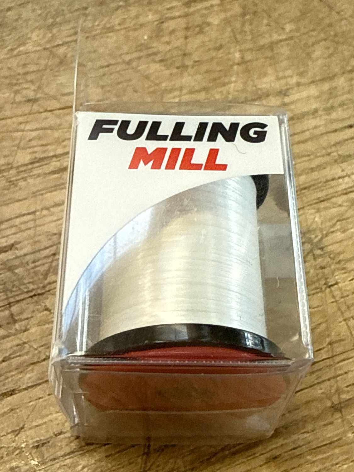 Fulling Mill 70 Denier Pro Tying Thread Flat White