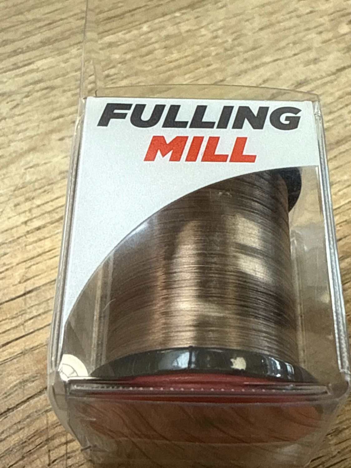 Fulling Mill 70 Denier Pro Tying Thread Flat Gray Brown