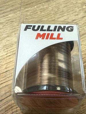 Fulling Mill 70 Denier Pro Tying Thread Flat Gray Brown