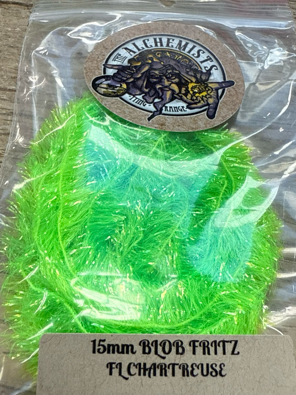 15mm Blob Fritz Fl. Chartreuse