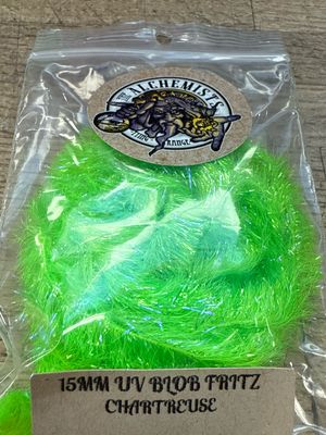 15mm U.V. Blob Fritz Chartreuse