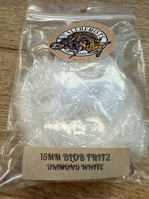 15mm Blob Fritz Diamond White
