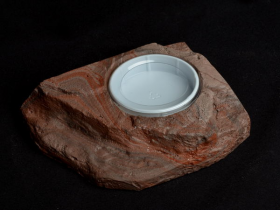 Habi-Scape Small Worm Feeder Rock