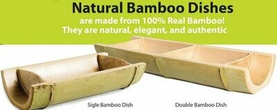 Natural Bamboo Dishes