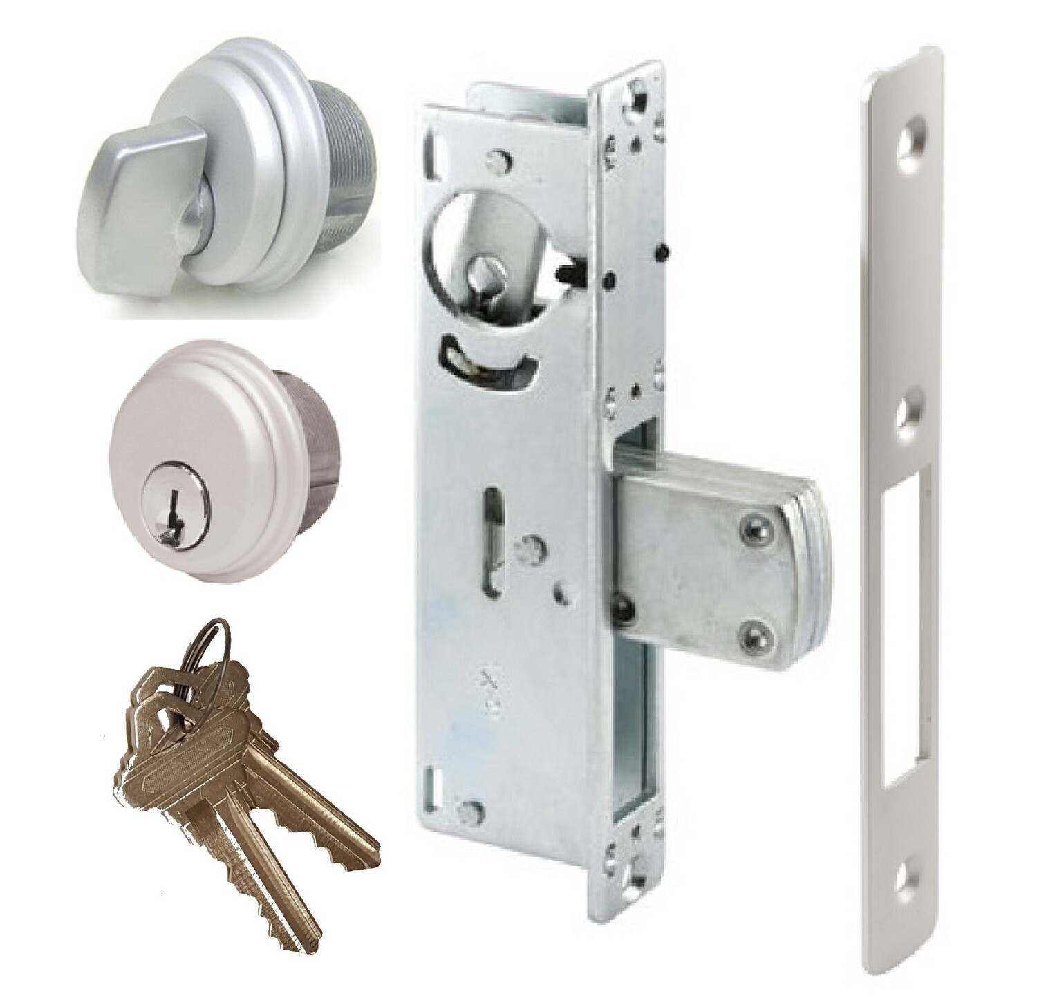 Pacific Doorware Storefront Deadbolt Lock set with Mortise cylinder & Thumbturn for Adams Rite commercial door