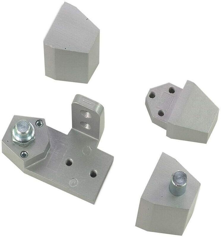 Arch/Vistawall Style TOP & Bottom Pivot Hinge Set for Commercial Adams Rite Type Storefront Door, Choose Handing & Finish