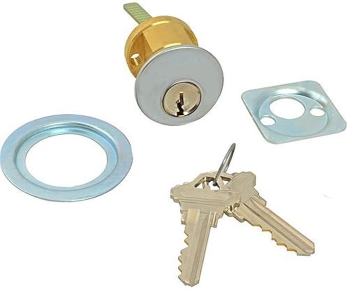 Pacific Doorware DETEX ECL230D Key Lock RIM RC65 Cylinder - For ECL-230D and other ECL models