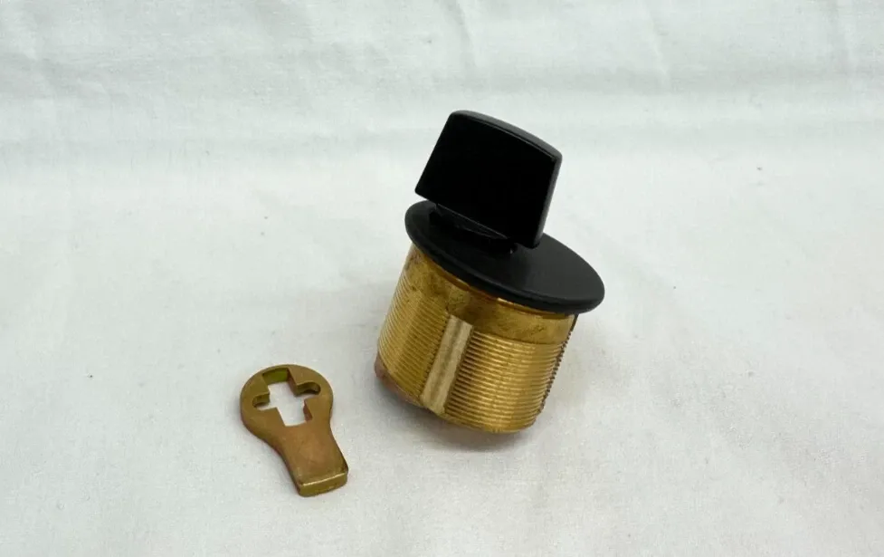 Pacific Doorware Mortise Cylinder, 1 Pacific Doorware Mortise Cylinder, 1", Keyway TK, Dark Bronze (10B)