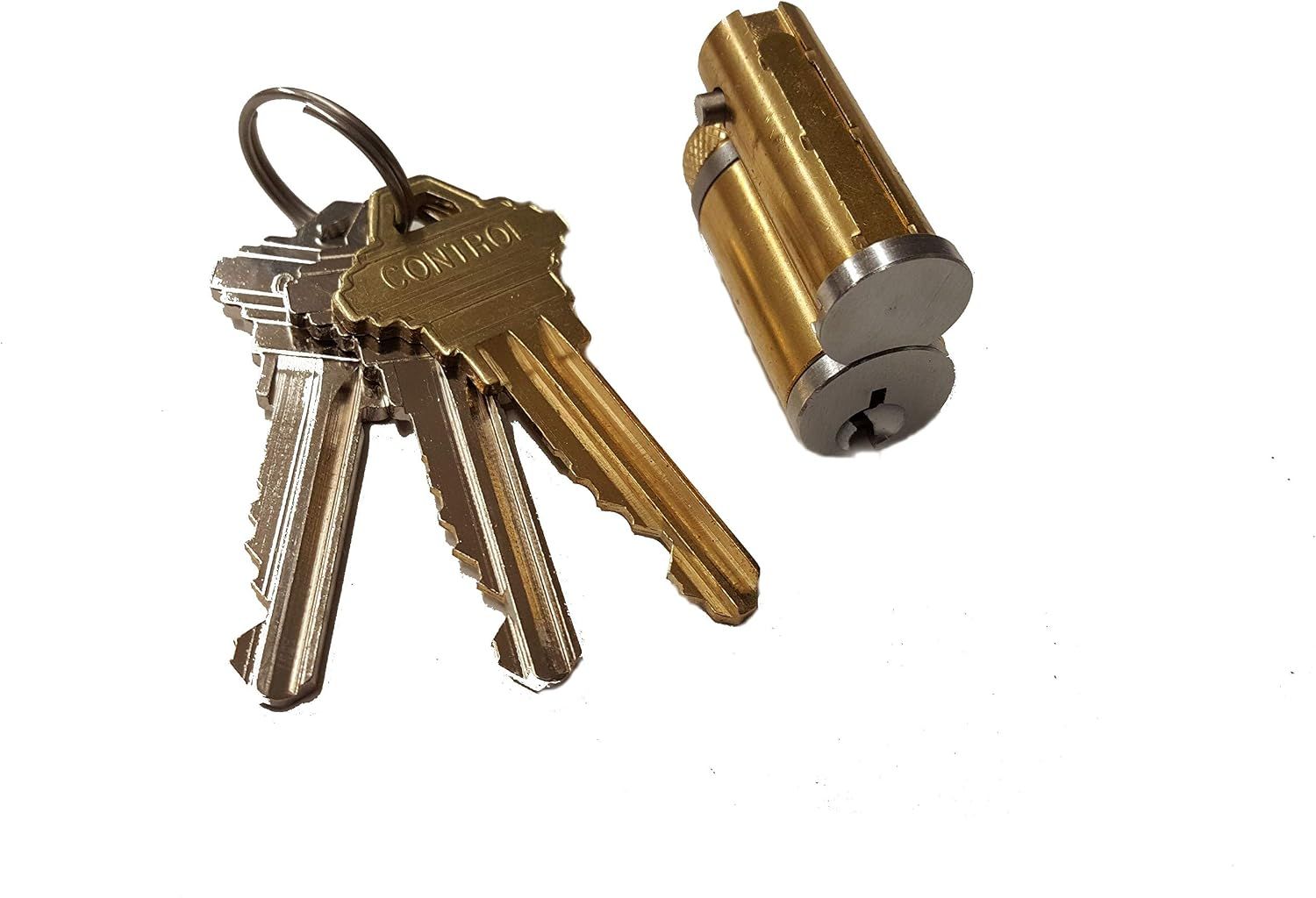 Pacific Doorware LFIC IC Core Cylinder, 6 Pin, 2 Operating Keys + 1 Control Key (Schlage Large Format) Pacific Doorware LFIC IC Core Cylinder, 6 Pin, 2 Operating Keys + 1 Control Key (Schlage Large Format)
