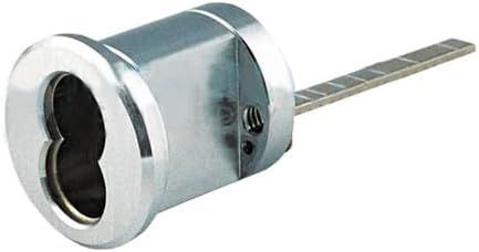 SFIC Rim Cylinder Housing, Standard Tailpiece, 7 Pin, Satin Chrome (US26D) - Less Core SFIC Rim Cylinder Housing, Standard Tailpiece, 7 Pin, Satin Chrome (US26D) - Less Core