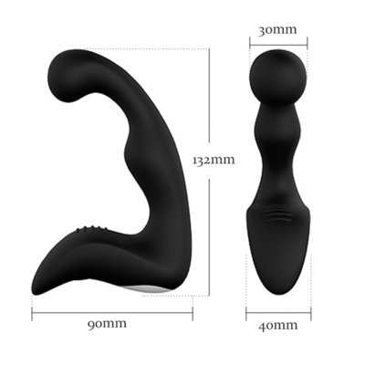 Silicone Male Prostate Massager / Anal Vibrator ~ 7 Speeds