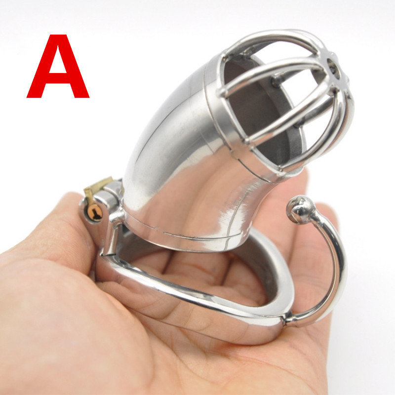 Stainless Steel Chastity Cage (3 Styles / 3 Ring Sizes)