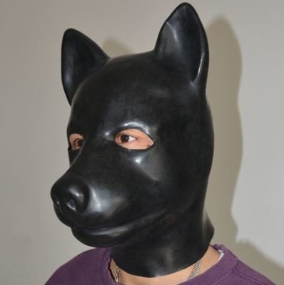 Latex Animal Masks - (6 Styles - Horse, Dog, Cat, Pig, Leopard &amp; Wolf)