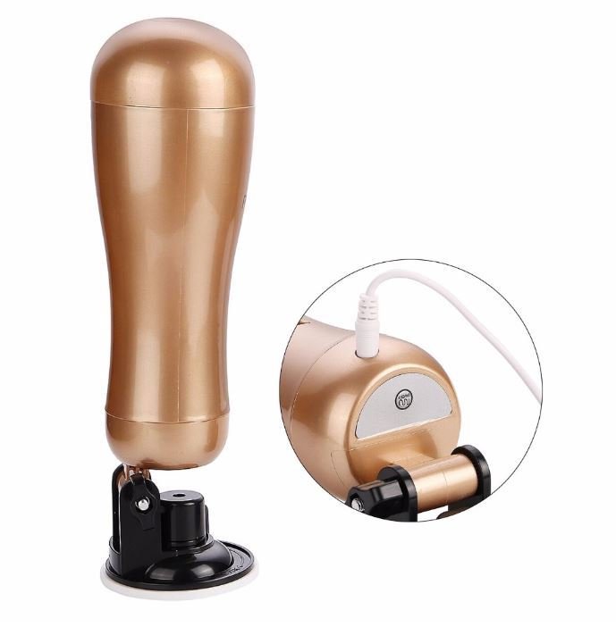 Silicone, Suction Cup, Vibrating, Hands Free, Realistic Vagina Masturbator - 36 Speeds!!!