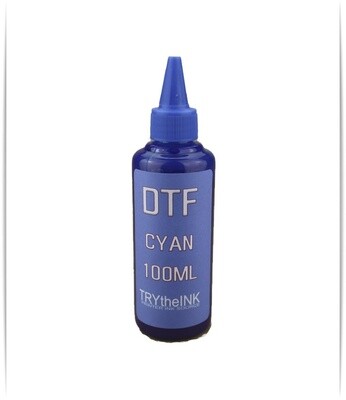 Cyan DTF Ink Direct To Film 100ml Bottle for Epson, Epson Print Head printers