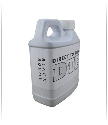 Black DTF Ink Direct To Film 500ml Bottle for Epson, Epson Print Head printers