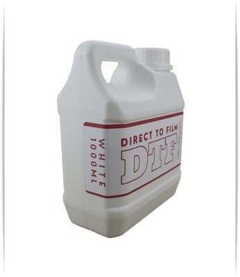 White DTF Ink Direct To Film 1000ml Bottle for Epson, Epson Print Head printers