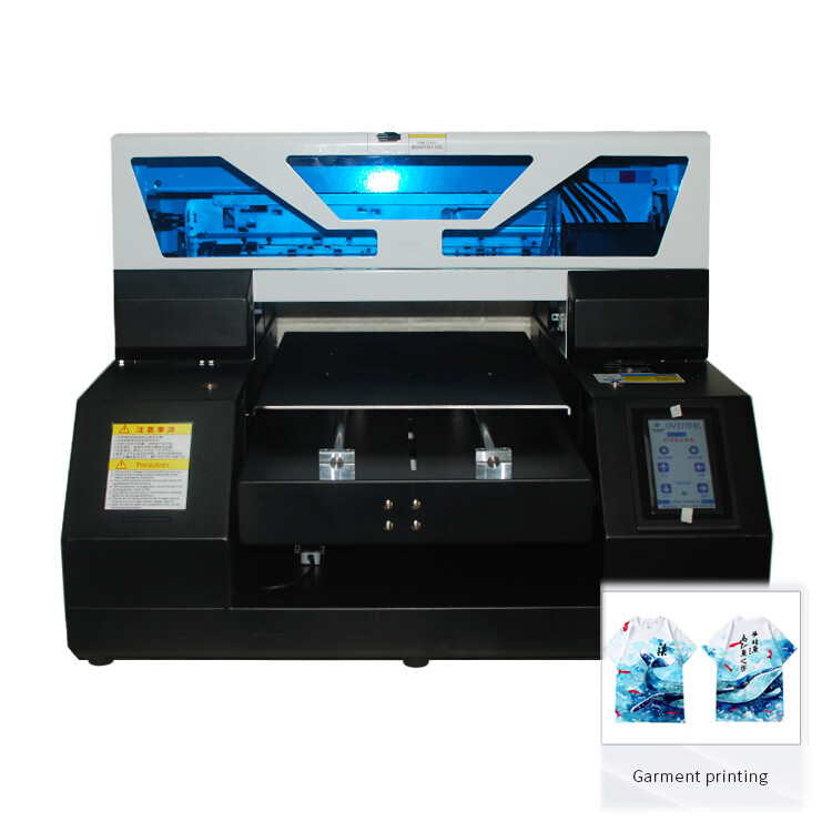 A4 Size Uv Printer for Glass Wood PVC Leather Inkjet Large Format flatbed uv printer pvc card uv printer