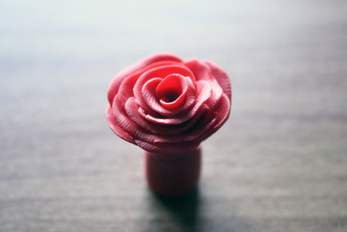 Rosen Plug einfarbig