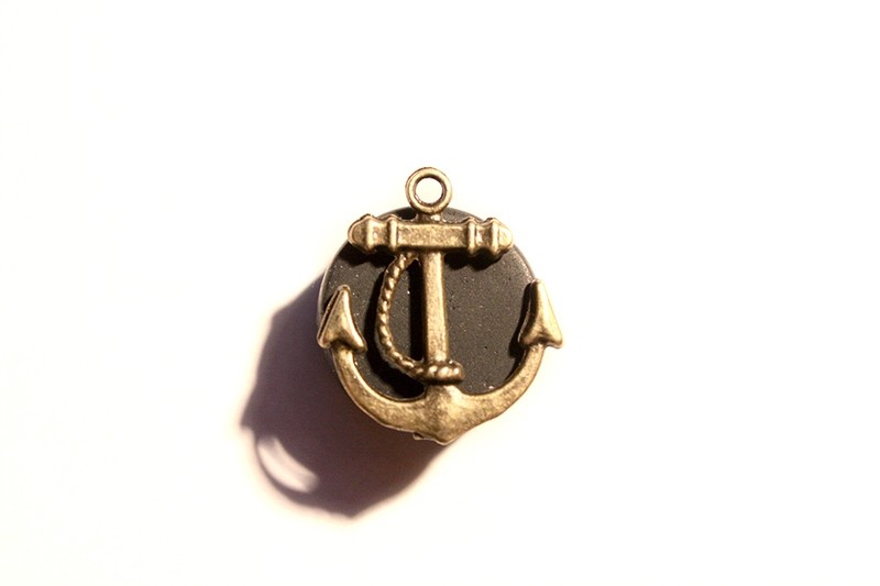 Antike Bronze Anker