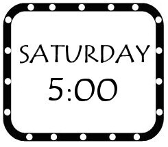Saturday, 22 March, 5:00 p.m.